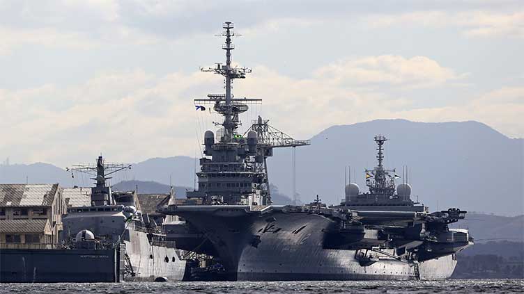 Brazilian Navy says it will sink 'ghost' aircraft carrier at high sea