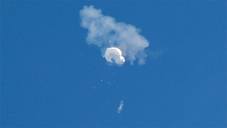 U.S. military says it is searching for remnants of Chinese spy balloon