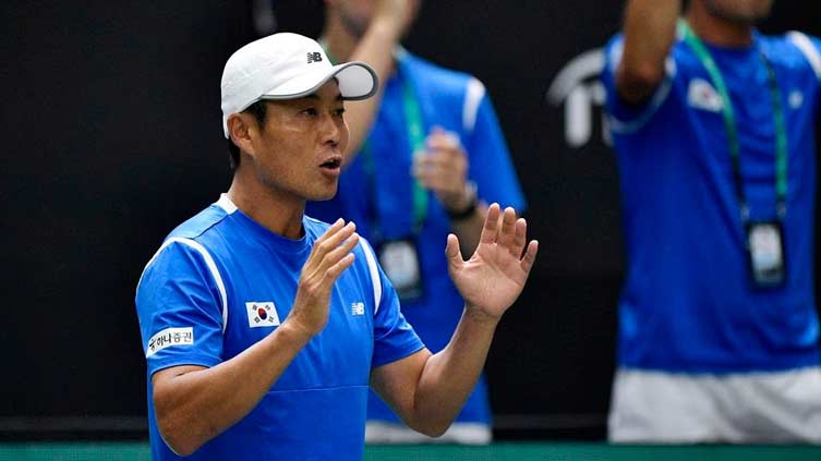 South Korea delight in stunning Davis Cup win over Belgium