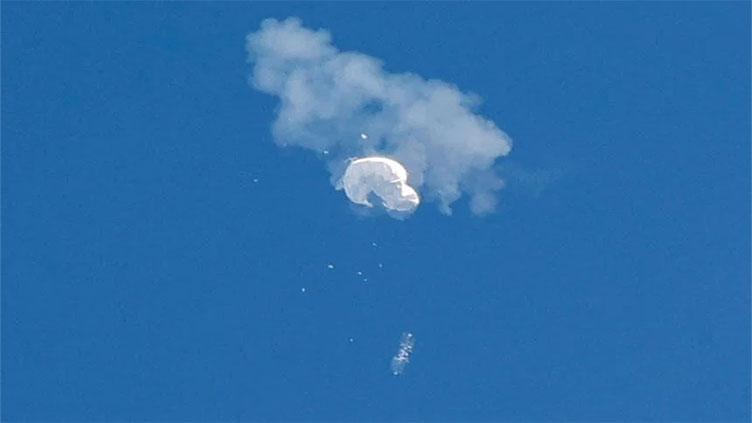 US recovering balloon debris, won't return it to China