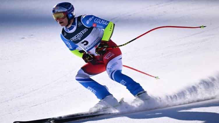 Pinturault in pole after scorching world combined super-G