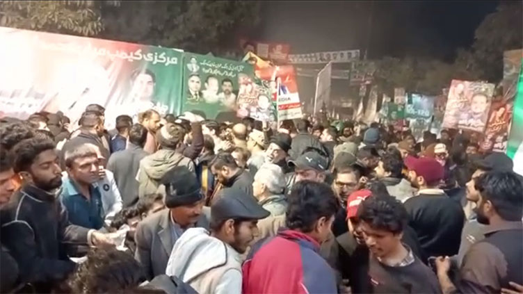 Imran Khan's possible arrest: PTI leaders, workers gather at Zaman Park