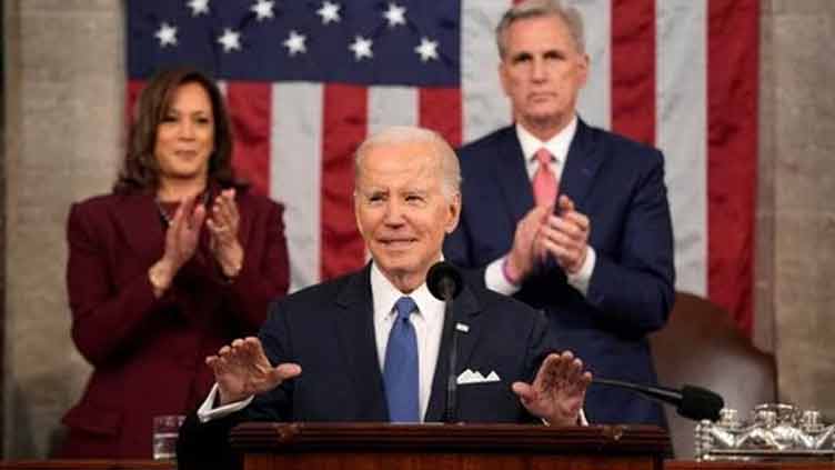 In State of the Union speech, optimistic Biden pledges to work with Republicans