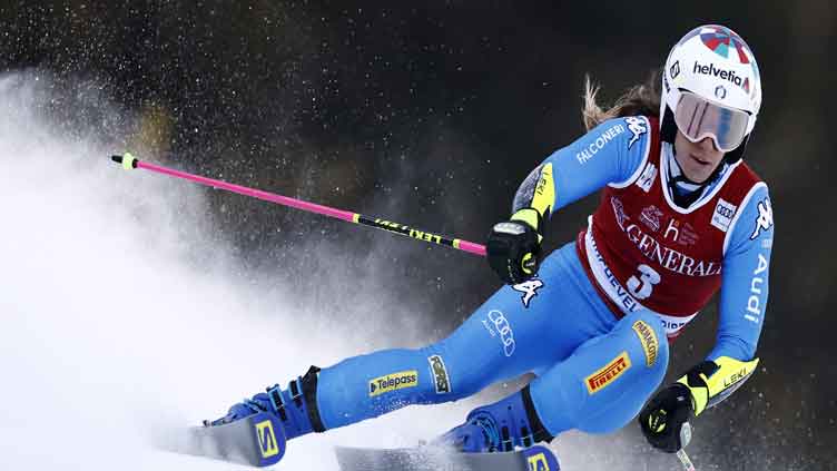 Italy's Bassino wins women's world super-G gold