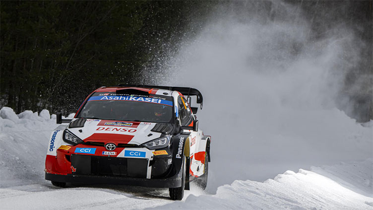 World champion Rovanpera takes control of Rally Sweden