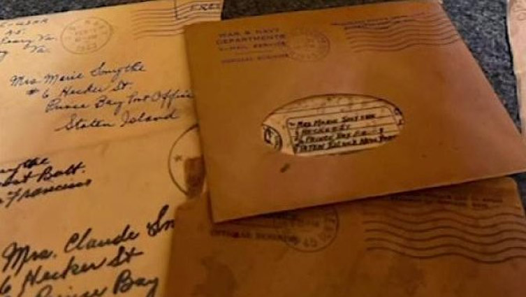 WWII love letters found during home restoration returned to family