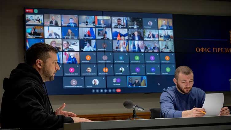 Row deepens as 35 countries demand ban for Russia and Belarus