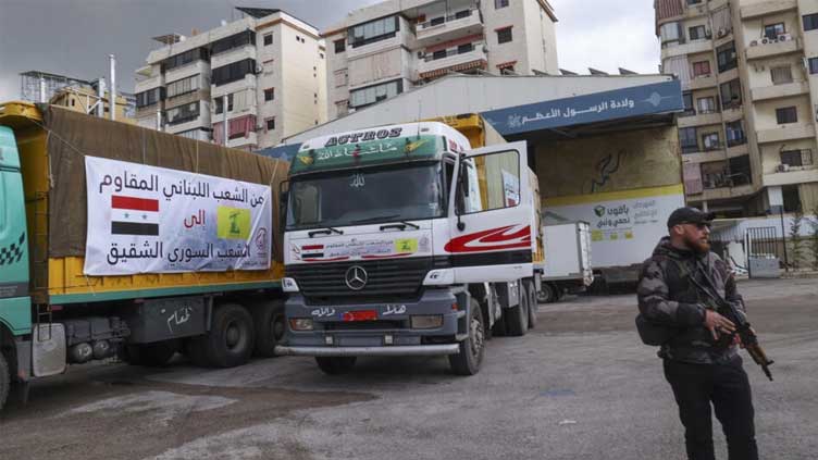  Lebanon's Hezbollah sends aid to Syria's quake-hit Latakia