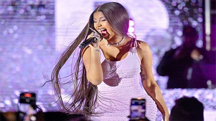 Cardi B brings energy at pre-Super Bowl concert, joins crowd