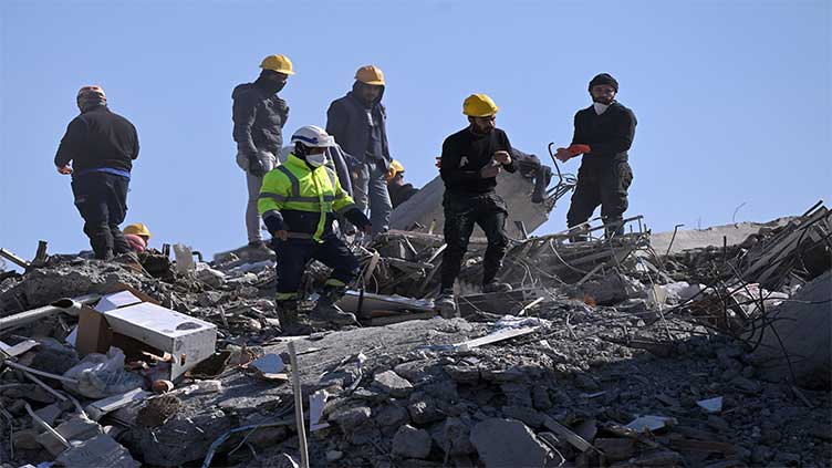 A woman rescued from rubble in Turkey 203 hours after quake