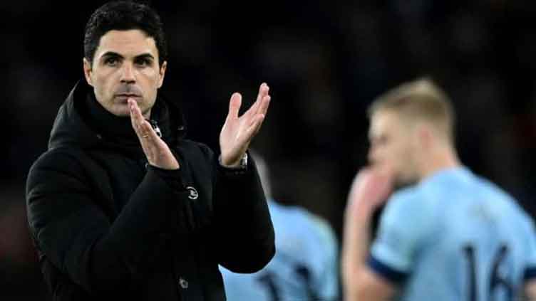 Arteta says Arsenal fuelled by anger of injustice for Man City clash