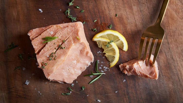 Plant-Based Salmon that looks, feels and tastes like the real deal