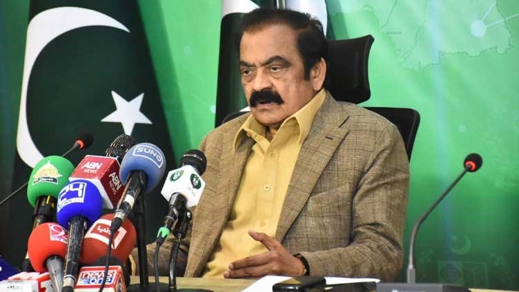 Rana Sanaullah urges CJP to take notice of Parvez Elahi's alleged audio