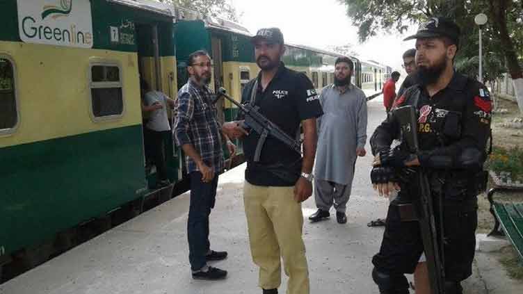 Security up at railway stations across Pakistan