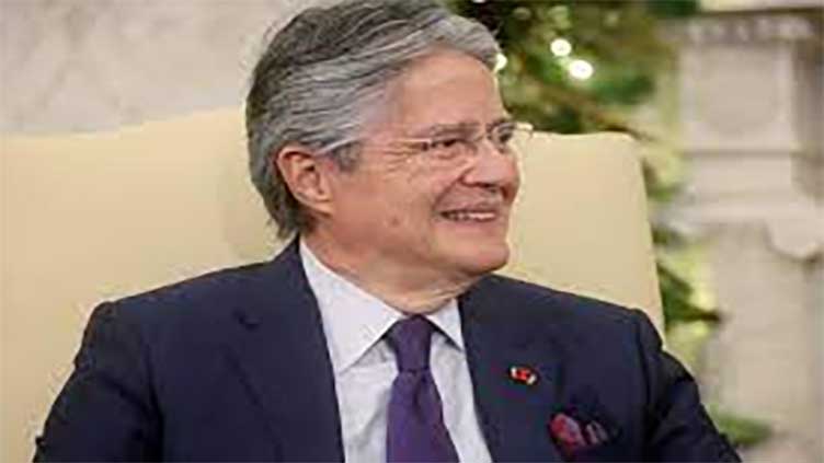 Ecuador's President Lasso fractures left leg, requiring surgery