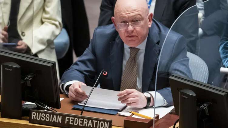 Russian UN envoy claims West is determined to destroy Russia