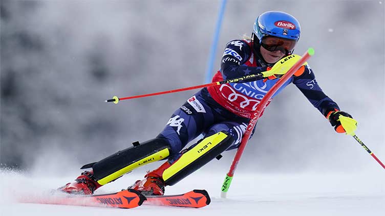 Shiffrin dominant in hunt for fifth world slalom title - Sports - Dunya ...