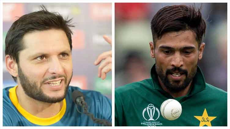 Shahid Afridi schools Amir over behaviour toward Babar Azam