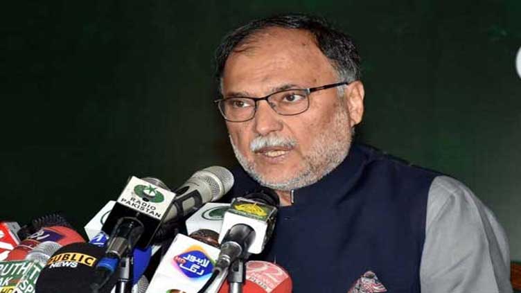Imran deserves Nobel Prize for 'political failure': Ahsan Iqbal