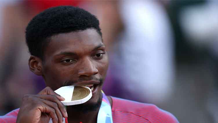 Sprint star Kerley aiming for golden double at world championships