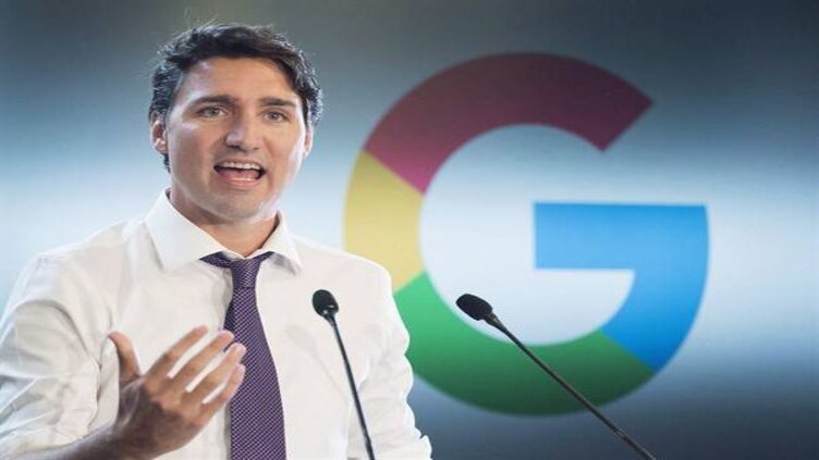 Google's decision to ban news content worst mistake, says Canadian PM