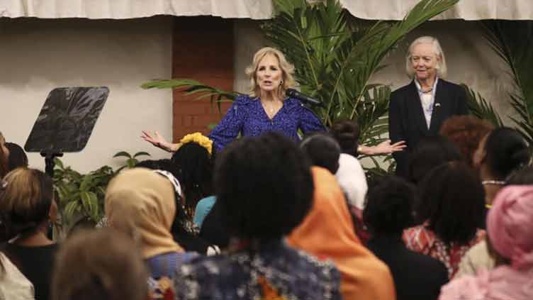 Jill Biden visits Kenya to shine light on worst drought in decades