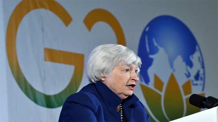 Yellen says 'absolutely necessary' for G20 to condemn war in Ukraine