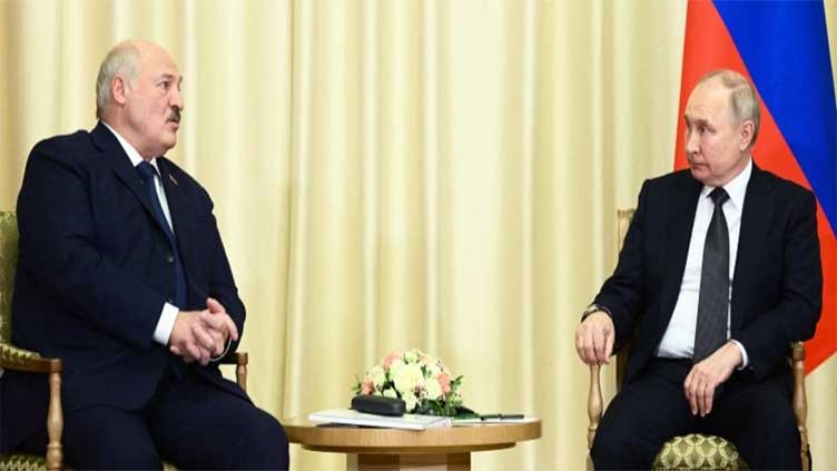 Belarus leader Lukashenko says he had long chat with Putin on war anniversary