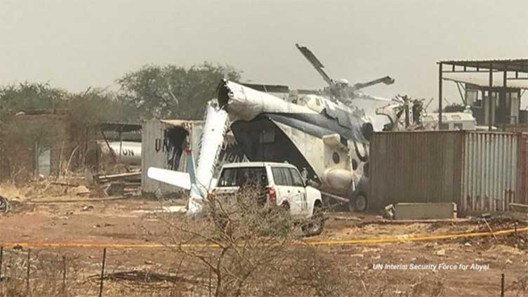 Three dead after African peacekeeping mission helicopter crashes in Somalia