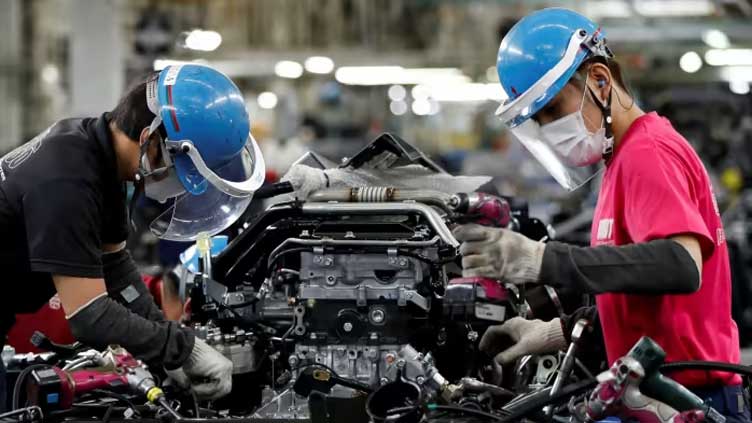Japan's factory output posts biggest fall in eight months on weak autos, chips sectors