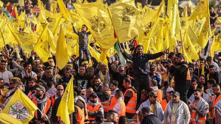 Rare Fatah rally in Hamas-controlled Gaza