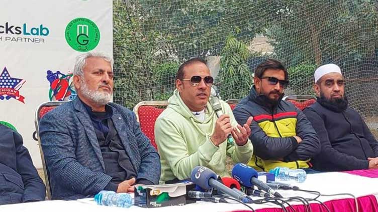 Kits launching ceremony of 20-K Cup T20 Cricket Tournament held