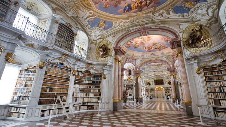 Biggest and most beautiful Monastic Library in the world