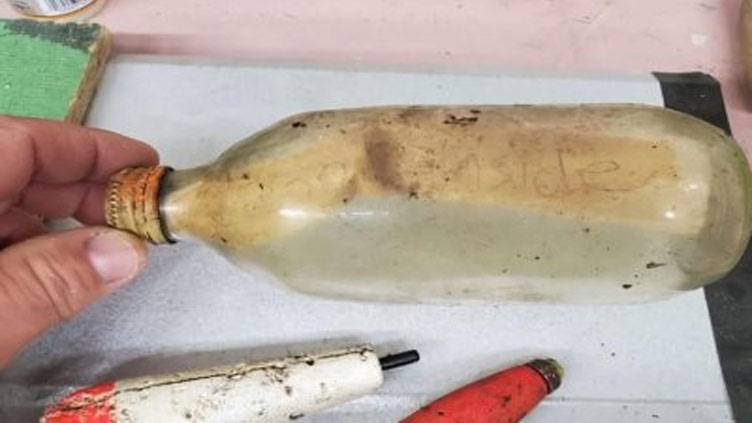 Message in a bottle found in Florida river after 39 years