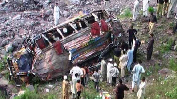 Six killed, several injured after bus plunges into ditch