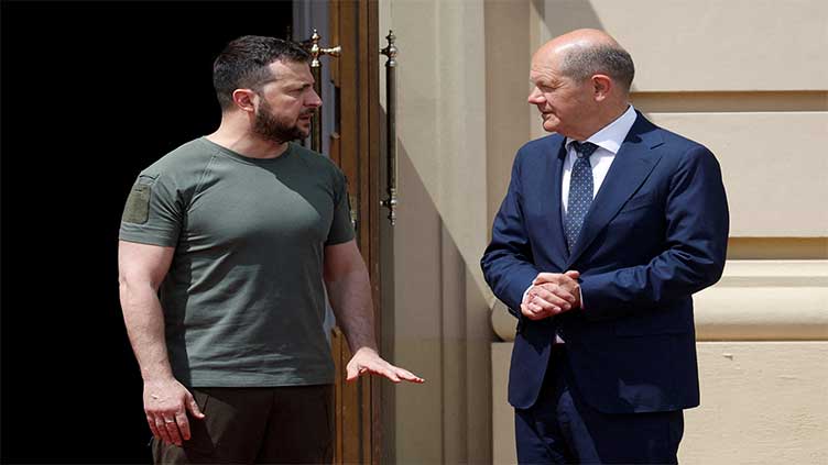 Ukraine's Zelenskiy thanks Scholz for defence package, discusses 'further cooperation'