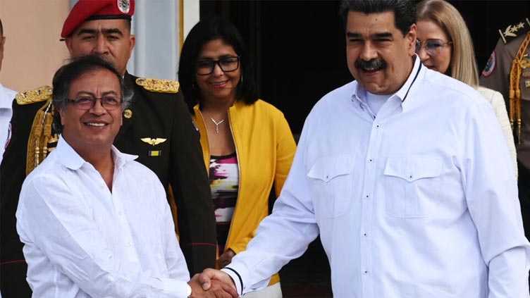 Maduro hosts Colombia's Petro for 'very fruitful' talks