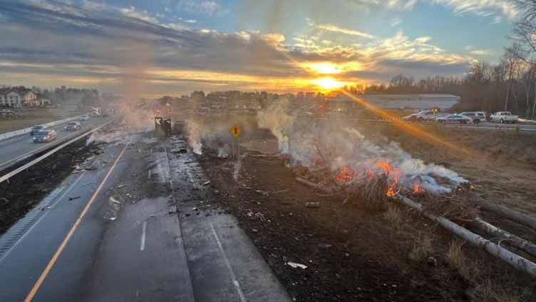 17 dead in China crash as holiday travel rush gets underway