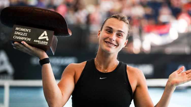 Sabalenka sends Australian Open warning with Adelaide triumph