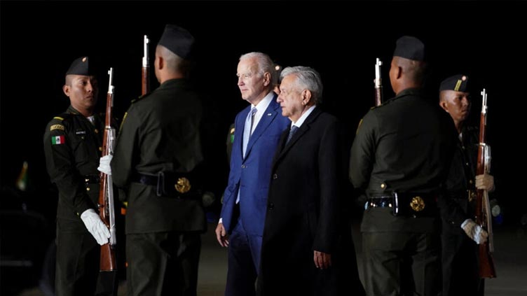 Biden visits US-Mexico border for first time since taking office