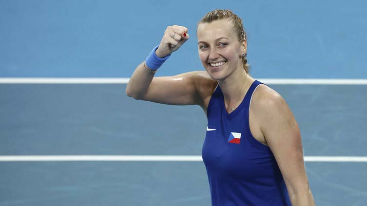 Kvitova wins battle of Wimbledon champions at Adelaide