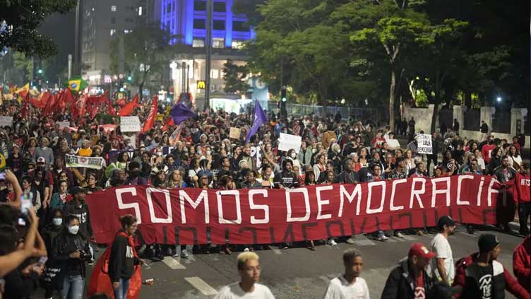 'No amnesty!': Brazilian protests demand jail for rioters