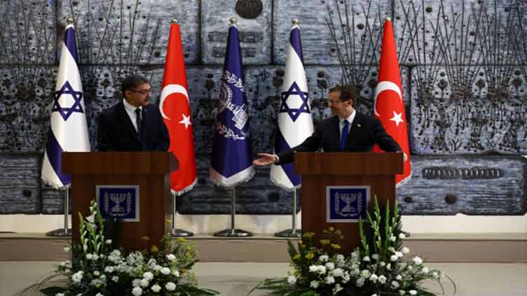 Israeli president invites Turkiye's Erdogan to visit, receives envoy