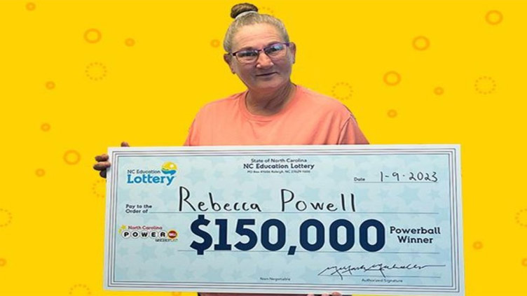 Woman wins $150,000 from her first-ever Powerball ticket