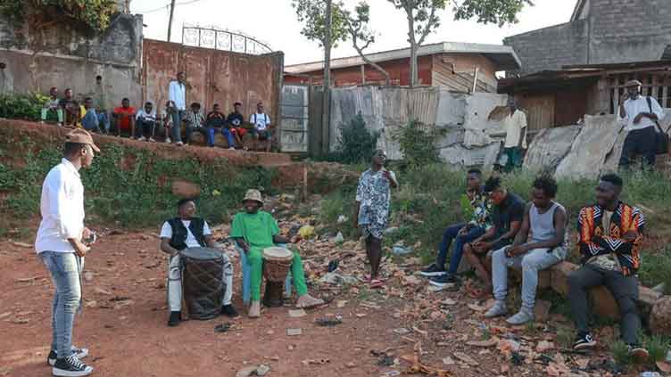 Cameroon's 'funeral music' gives voice to frustrated youth
