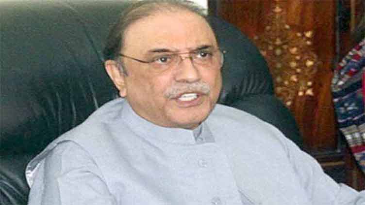 Zardari summons session of PPP's parliamentary party in PA