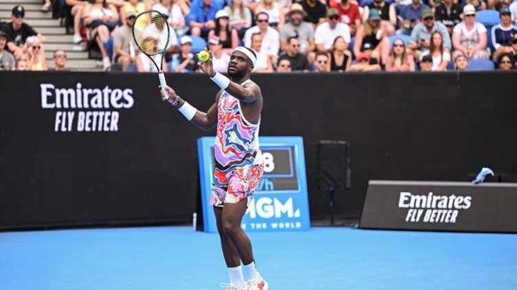 'That outfit': Tiafoe dazzles Australian Open with colourful kit