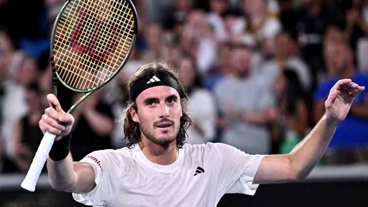 Tsitsipas shows fighting spirit at Australian Open