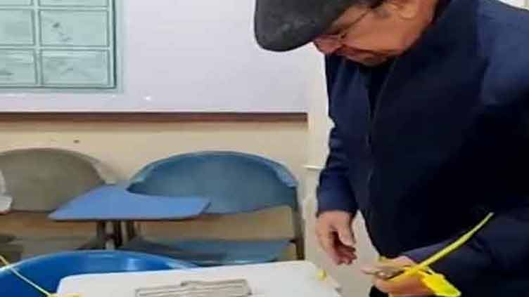 Sindh LG polls: PTI's Firdous Naqvi booked for unsealing ballot box in Karachi