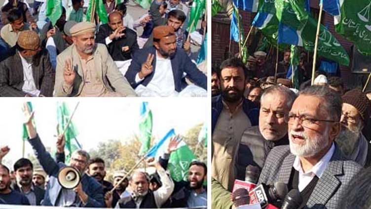 JI takes to the streets against alleged rigging in Karachi LG polls